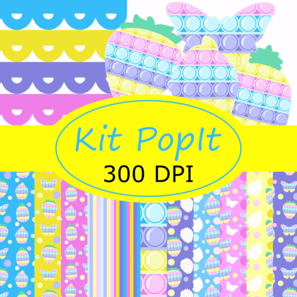Kit digital Fidget toys Pop It - Imagem 5