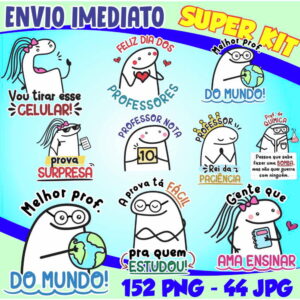 Kit Digital Flork Dia Dos Professores