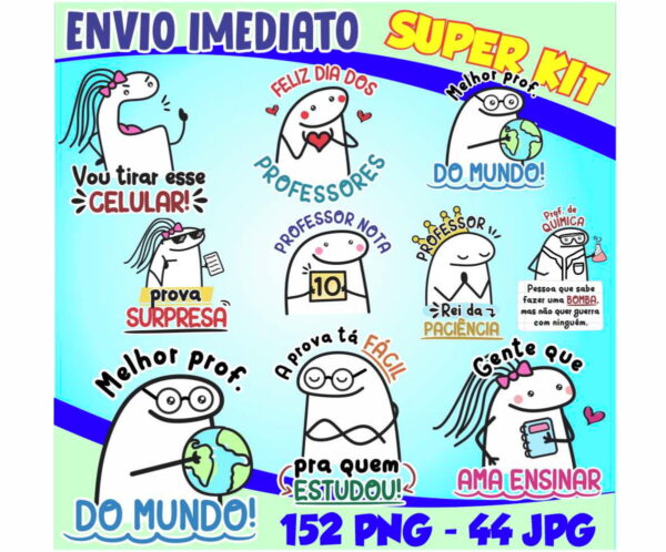 Kit Digital Flork Dia Dos Professores