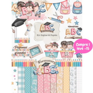 Kit Digital Formatura Abc #3498