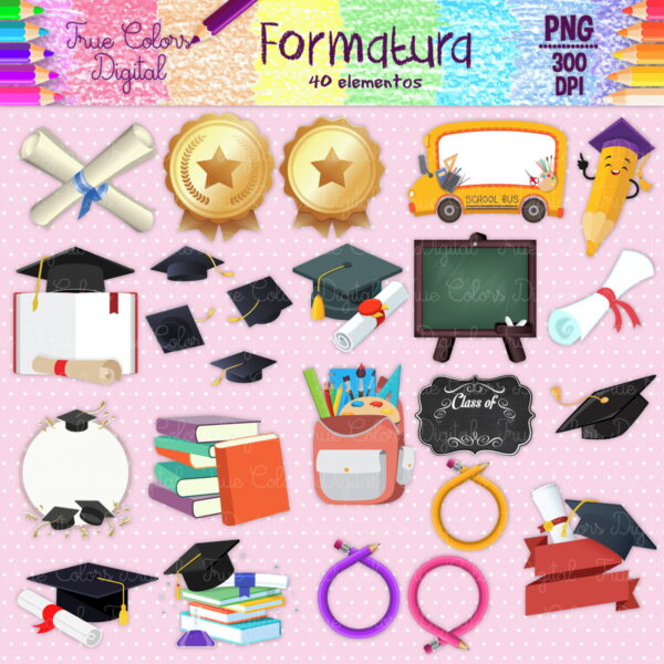 Kit Digital Formatura Meninas - Image 4