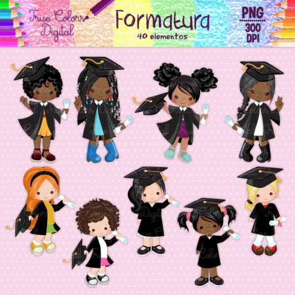 Kit Digital Formatura Meninas - Image 2