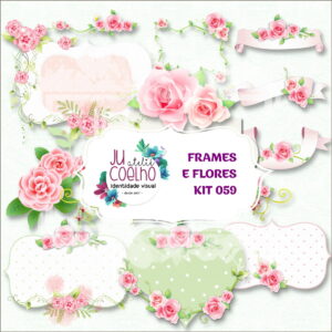 Kit Digital Frames e Flores
