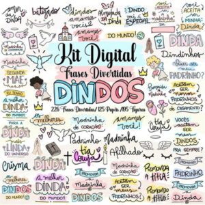 Kit Digital Frases Dindos