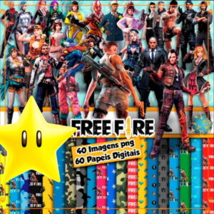 Kit Digital Free Fire Personalizado