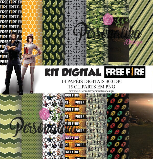 KIT DIGITAL FREE FIRE