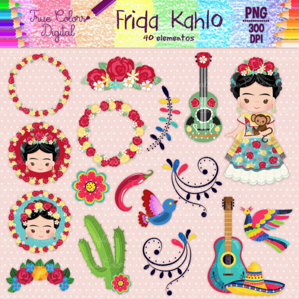 Kit Digital Frida Kahlo - Image 2