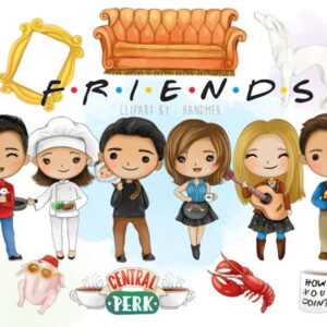 Kit Digital Friends Aquarelado