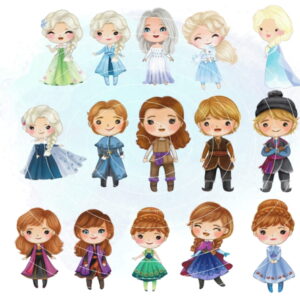 Kit Digital - Frozen Aquarela (cod. 0012)