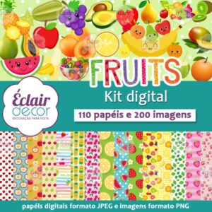 Kit Digital FRUTAS