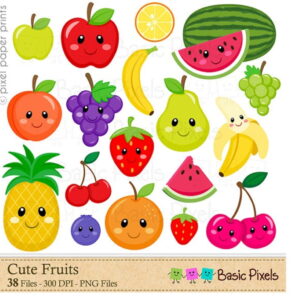 Kit Digital Frutas - basic01