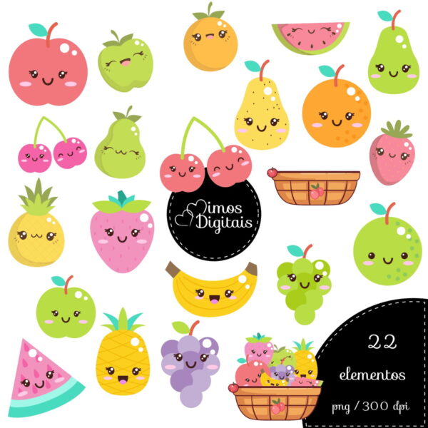 Kit Digital Frutinhas - Imagem 2