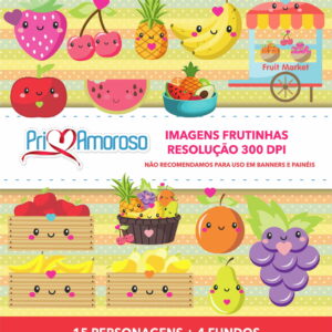 Kit Digital Frutinhas