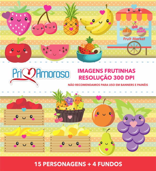 Kit Digital Frutinhas