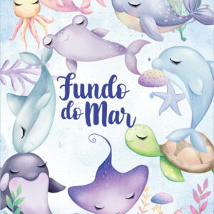 Kit Digital Fundo do Mar Aquarela