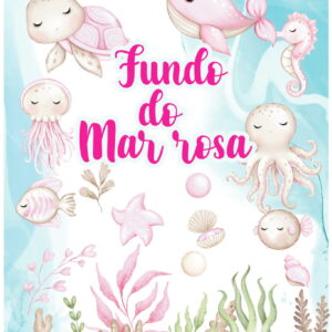 Kit Digital Fundo do Mar Aquarela