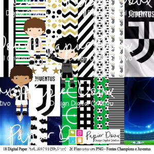 Kit Digital Futebol Juventus