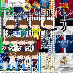 Kit Digital Futebol Pack Champions League