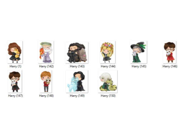 Kit Digital - Harry Potter Aquarela 01 - Imagem 2