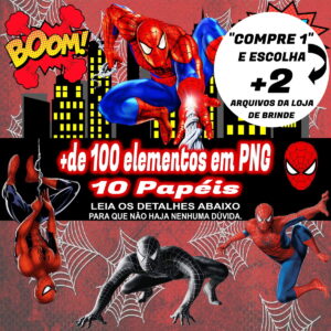 Kit Digital Homem Aranha
