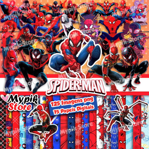 Kit Digital Homem Aranha