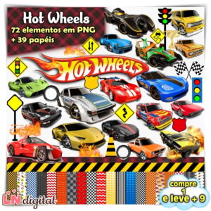Kit Digital Hot Wheels