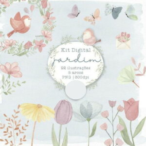 Kit Digital Jardim Aquarela - 104