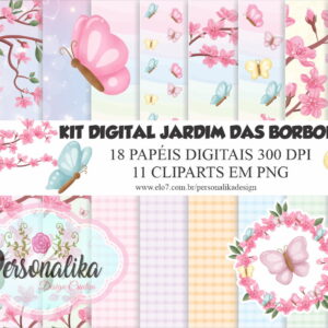 Kit Digital Jardim das Borboletas