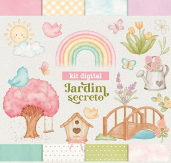 Kit Digital Jardim Secreto