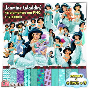 Kit Digital Jasmine (aladdin)