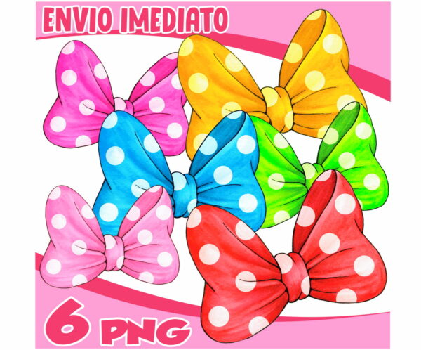 Kit Digital Laços da Minnie