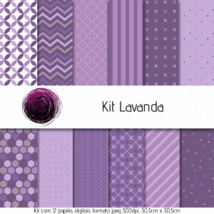 Kit Digital Lavanda