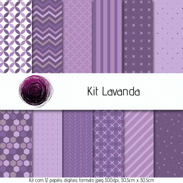 Kit Digital Lavanda