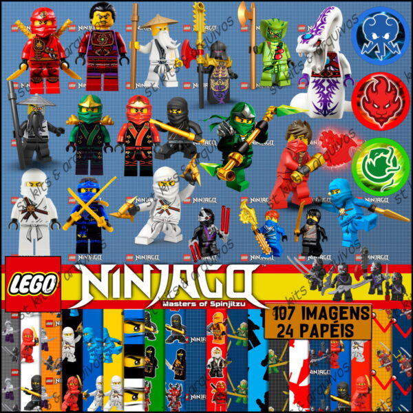 Kit Digital Lego Ninjago