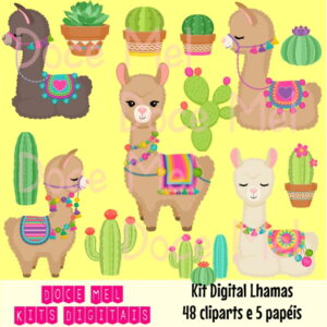 Kit Digital Lhamas 1