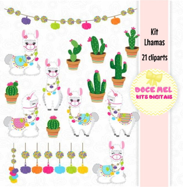 Kit Digital Lhamas 2