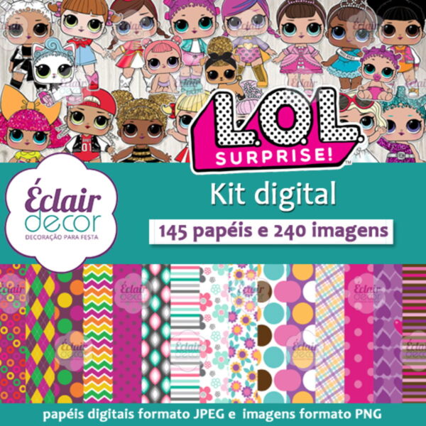 Kit Digital LOL SURPRISE
