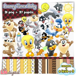 Kit Digital Looney Tunes Baby