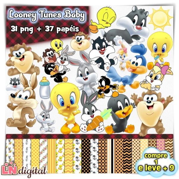 Kit Digital Looney Tunes Baby