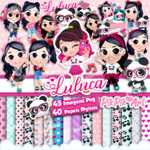 Kit Digital Luluca Imagens Png