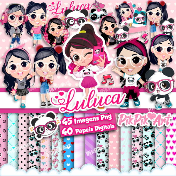 Kit Digital Luluca Imagens Png