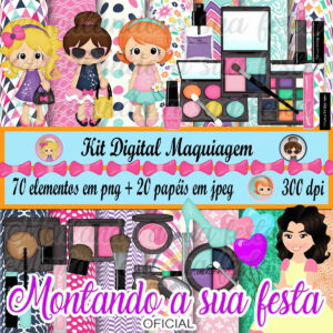 Kit Digital Maquiagem