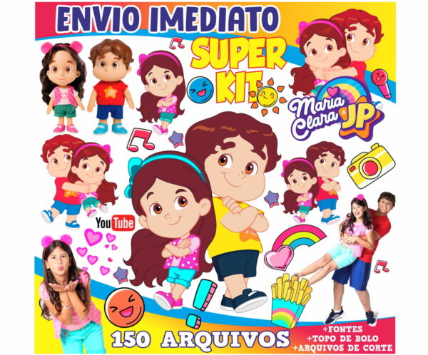 Kit Digital Maria Clara e JP