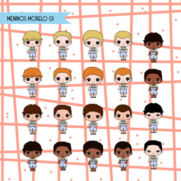 Kit Digital - Meninos Fofinhos - Image 3