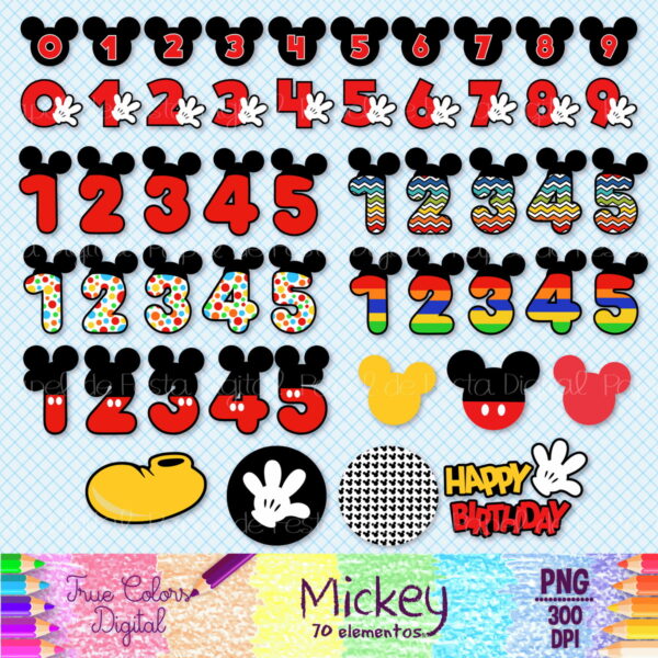 Kit Digital Mickey - Image 2