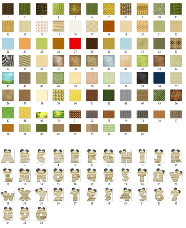 Kit Digital Mickey Safari - Imagem 5