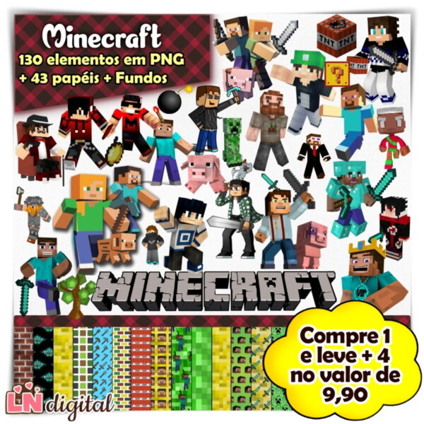 Kit Digital Minecraft