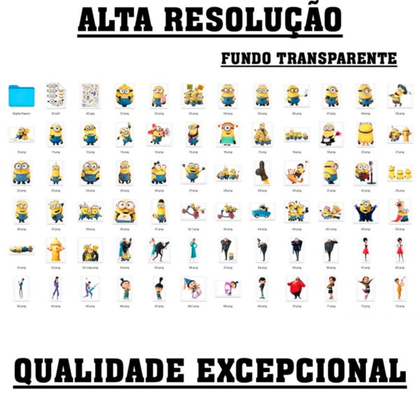 Kit Digital Minions - Imagem 4