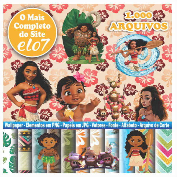 KIT DIGITAL MOANA COMPLETO