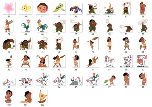 Kit Digital Moana - Imagem 3